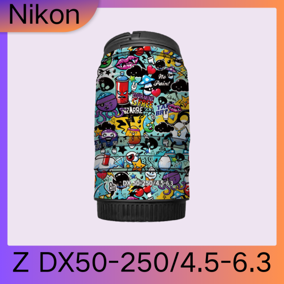 Lentes Nikon ZDX50-250F4.5-6.3 - Pele câmera, adesivo câmera - com alta resistência a arranhões, à prova d'água e com design elegante.